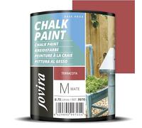 JOVIRA PINTURAS Pintura Tiza - Chalk Paint al Agua Mate. Renueva tus muebles con creatividad. (750 Mililitros, Terracota) C-24A
