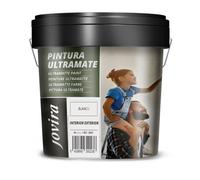 JOVIRA PINTURAS Pintura Ultramate para Exterior/Interior Lavable, Super Cubriente, Blanco (15 Litros, Blanco) A-22 20 Kg