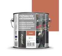 JOVIRA PINTURAS Preparación Antioxidante Metal | 2,3 L | Pintura tratamiento superficies de metal anti oxido. Imprimación uso general, Protección total. Anti oxidante. (2,3 Litros, Naranja)