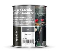 JOVIRA PINTURAS Preparación Antioxidante Metal | 750 ml | Pintura tratamiento superficies de metal anti oxido. Imprimación uso general, Protección total. Anti oxidante. (750 Mililitros, Gris) D-8