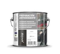 JOVIRA PINTURAS Preparación Antioxidante Metal | 750 ml | Pintura tratamiento superficies de metal anti oxido. Imprimación uso general, Protección total. Anti oxidante. (2,3 Litros, Blanco) D-9A