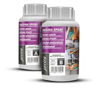 JOVIRA PINTURAS Resina Epoxi Transparente. Para manualidades, obras de arte, madera, mesas creativas madera, joyería artística, artesanía creativa, bricolaje. (0,64 Kilos (Paquete de 1))