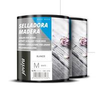 JOVIRA PINTURAS SELLADORA MADERA al Agua. Imprimación especial para madera (2X750 Mililitros) F-53-2