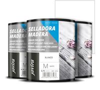 JOVIRA PINTURAS SELLADORA MADERA al Agua. Imprimación especial para madera (3X750 Mililitros) F-53-3