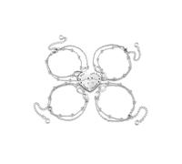 Jovivi Pulsera de amistad para mejores amigas, regalos de amistad para mujeres y niñas, pulseras de corazón infinito para mejores amigas, regalos de cumpleaños y Navidad para