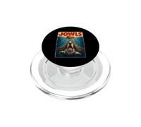Jowls - Divertida Parodia del Padre del Perro Amante del Basset Hound PopSockets PopGrip para MagSafe