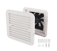 JOXLOVER Extractor de aire, 12V 4W RV Ventilación Con Ventilador Adecuado For Remolque Caravana Lado Fuerte Escape De Aire Autopartes Coche Estilo Camping Impermeable Para baño y cocina(12V OPB)