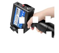 JOXLOVER Pistola de inyección Tinta portátil 25,4 mm for Imprimir códigos Barras, Fechas caducidad y números Lote en Metal para almacenes e Industrias logísticas