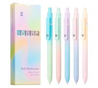 Joxop Quick Dry Gel Pens, Joxop Pens Gel, 0.5mm Quick-Dry Carbon Ink, Fine Point Gels Ink, Press-On Multi-colored Gels (C Multicolor)