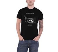 Joy Division - Camiseta de manga corta para hombre, diseño con logotipo de Nue Negro XXL