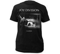 Joy Division Hombre Closer Slim Fit - Camiseta para hombre negro