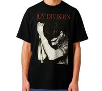 Joy Division - Ian Curtis/Camiseta/Hombre/NEGRO Black, Negro , L