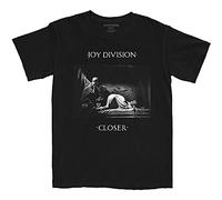 Joy Division - Camiseta de manga corta para hombre, diseño con logotipo de Nue Negro XXL
