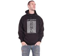 Joy Division - Sudadera con capucha y logotipo de Unknown Pleasures Band para hombre, color negro, Negro, XXL