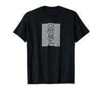 Joy Division Unknown Pleasures Empty Track Back Camiseta, Hombre, Negro, L