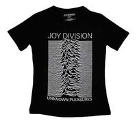 Joy Division Unknown Pleasures FP - Camiseta ajustada para mujer, Negro, L