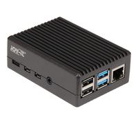 RPI CASE ALU08 - Estuche para Raspberry Pi 4, aluminio, negro