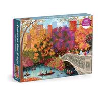 Galison Rompecabezas Joy Laforme Autumn on Bow Bridge - 1000 piezas
