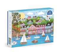 Galison Rompecabezas Joy Laforme Harbor by the Sea – 1000 piezas
