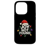 Joy Not Found Funny Christmas Sutil Bah Humbug Carcasa para iPhone 14 Pro