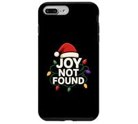 Joy Not Found Funny Christmas Sutil Bah Humbug Carcasa para iPhone 7 Plus/8 Plus