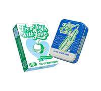 JOY - RED VELVET JOY - [From JOY, with Love] (Tin Case Ver.) Package Box + Tin Case + Photobook + Tag Lp + Lyrics & Massages + Sticker Set + Fragrance Tag + 2 Pin Badges + 4 Extra Photocards