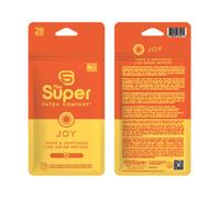 Joy Super Patch - Paquete de 28 parches: Tecnología no invasiva que puede mejorar el sentido de bienestar y felicidad a través de la estimulación vibrotáctil