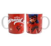 Joy Toy 66004 Ladybug - Taza de cerámica (320 ml, 12 x 9 x 10 cm), color transparente