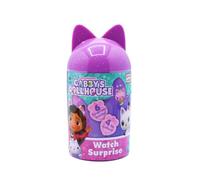 Joy Toy - Gabby's Dollhouse: 1 Reloj Surprise Set según el Principio Aleatorio (Cada Paquete Contiene un Reloj de Pulsera, abalorio, Pulsera, Anillo - 4 diseños Diferentes)