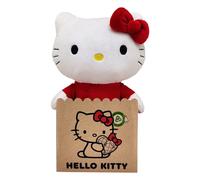 Joy Toy - Hello Kitty en Vestido Rojo de Peluche ecológico
