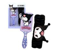 Joy Toy Kuromi - Set de cepillo y diadema de felpa