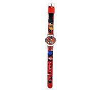 Joy Toy Reloj analógico de Cuarzo Unisex para niño con Correa de Tela 17062, Multicolor, 4,7 x 1,9 x 24,5 cm