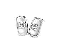 Joya Breil TJ4053 colección Stylize, pendientes para mujer de acero, cristales color plata talla 23 con circonita