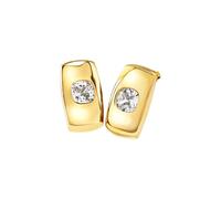 Joya Breil TJ4054 colección Stylize, pendientes para mujer de acero, cristales color oro talla 23 con circonita