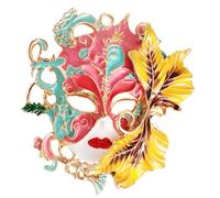 Joya con motivos culturales chinos en ascenso con textura para mujeres hombres declaraciones de moda broche de declaración ligero cómodo, talla única, como se describe