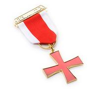 Joya de condecoración de caballeros templarios