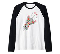 Joya Kabyle Tafzimth de los Amazigh - decoración de Argelia Camiseta Manga Raglan