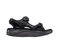 JOYA Komodo Black, Sandalias de ante para mujer, 37