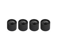 Joyance 4 pomos de volumen para bajo jazz, 4 pomos de metal para control de tono de volumen con llave hexagonal interior para guitarra eléctrica y bajo, compatible con Jazz Bass y Fender Telecaster
