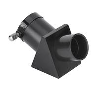 Joyance 5P0081 - Telescopio astronómico de refracción negra, espejo diagonal de 45° de 0.965 pulgadas, espejo diagonal de telescopio astronómico para una visualización mejorada