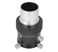 Joyance 5P0081 - Telescopio astronómico de refracción negro, espejo diagonal de 45° de 0.965 pulgadas, aleación de aluminio, enfoque helicoidal de 1.25 pulgadas, carrera de enfoque de 10 mm, alta