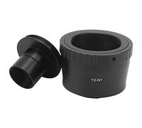 Joyance Adaptador SCT a M48 x 0.75, adaptador de anillo en T de rosca hembra a macho para telescopio, compatible con cámara de montaje Nikon N1, tubo de montaje de 1 pulgada, acory de telescopio