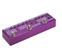Joyance choruseffectpedal MOSKYo RC5 - Pedal multiefectos 6 en 1 para guitarra, reverberación, coro, distorsión, overdrive, booster, amortiguador, carcasa de metal completa, True Bypass
