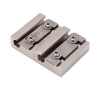 Joyance Cuchillo de afeitado para violín, eliminador de tono de lobo para violonchelo, tubo de soporte de cuerda de metal, acoro de violonchelo, plateado