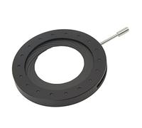 Joyance Diafragma de apertura de 18 cuchillas, acorde de microscopio de metal robusto, diseño compacto, diámetro interior simple, ajustable, ideal para uso en microscopio