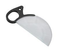 Joyance Filtro de prisma de caleidoscopio sutil de mano de 79 mm, filtro de efectos especiales de vidrio óptico para cámaras réflex de accories, diseño de vidrio semicircular