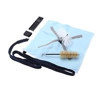 Joyance Kit de limpieza de saxofón, kit de limpieza de saxofón, paño de cepillo, cojín de reposamuñecas, estuche de lengüeta, cuproníquel, accesorios y suministros de saxofón profional, herramientas