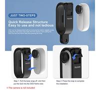 Joyance Lente macro de 15X para cámara de acción Osmo, vidrio óptico, filtro macro de revestimiento multicapa, incluye kit de filtro CTELESIN con 4 filtros (CPL + ND8 + ND16 + ND32)