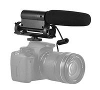 Joyance Micrófono condensador de grabación, micrófono de video direccional cardioide para cámaras Canon Nikon DSLR ILDC, enchufe de micrófono de 3.5 mm, diseño mini portátil