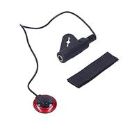 Joyance Pastilla piezoeléctrica para guitarra, pastilla piezoeléctrica EQ, transductor de micrófono para violín, ukelele, mandolina AD20, alta sensibilidad, fácil instalación, diseño compacto